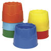 Creativity Street Stable Water Pots, Assorted Colors, 4.5in Diameter, PK12 PAC5122